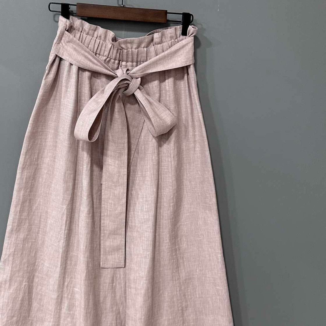 Loro Piana Loro Piana Linen Skirt 38 Women Size 38" / US 16 / IT 52 - 2 Thumbnail