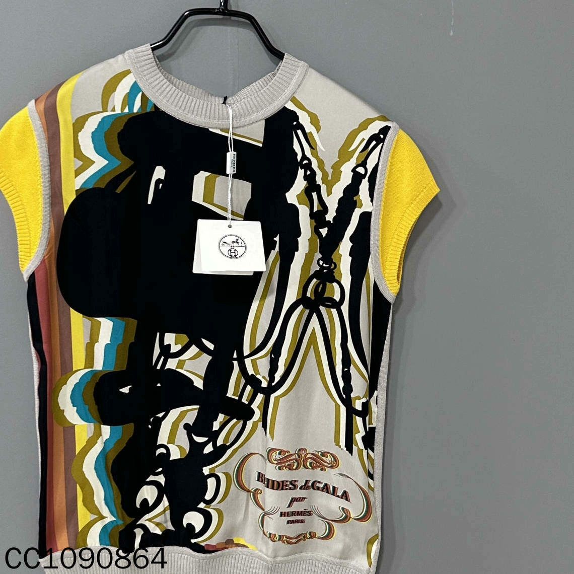 Hermes Hermes Graphic T-Shirt it_34 Women Size XXS / US 00 / IT 34 - 2 Thumbnail