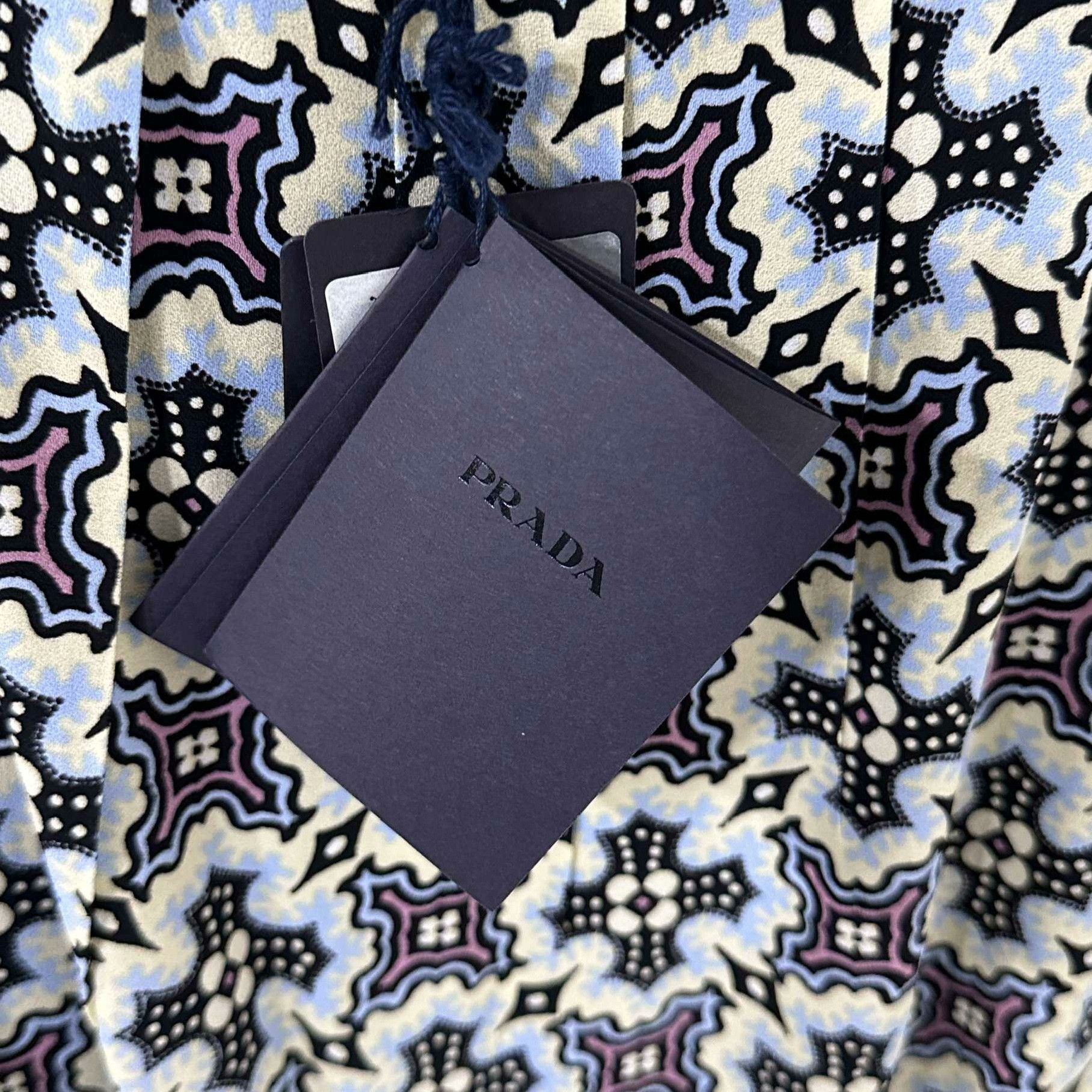 Prada Prada Printed Skirt 42 Women Size 42" / US 20 - 5 Thumbnail