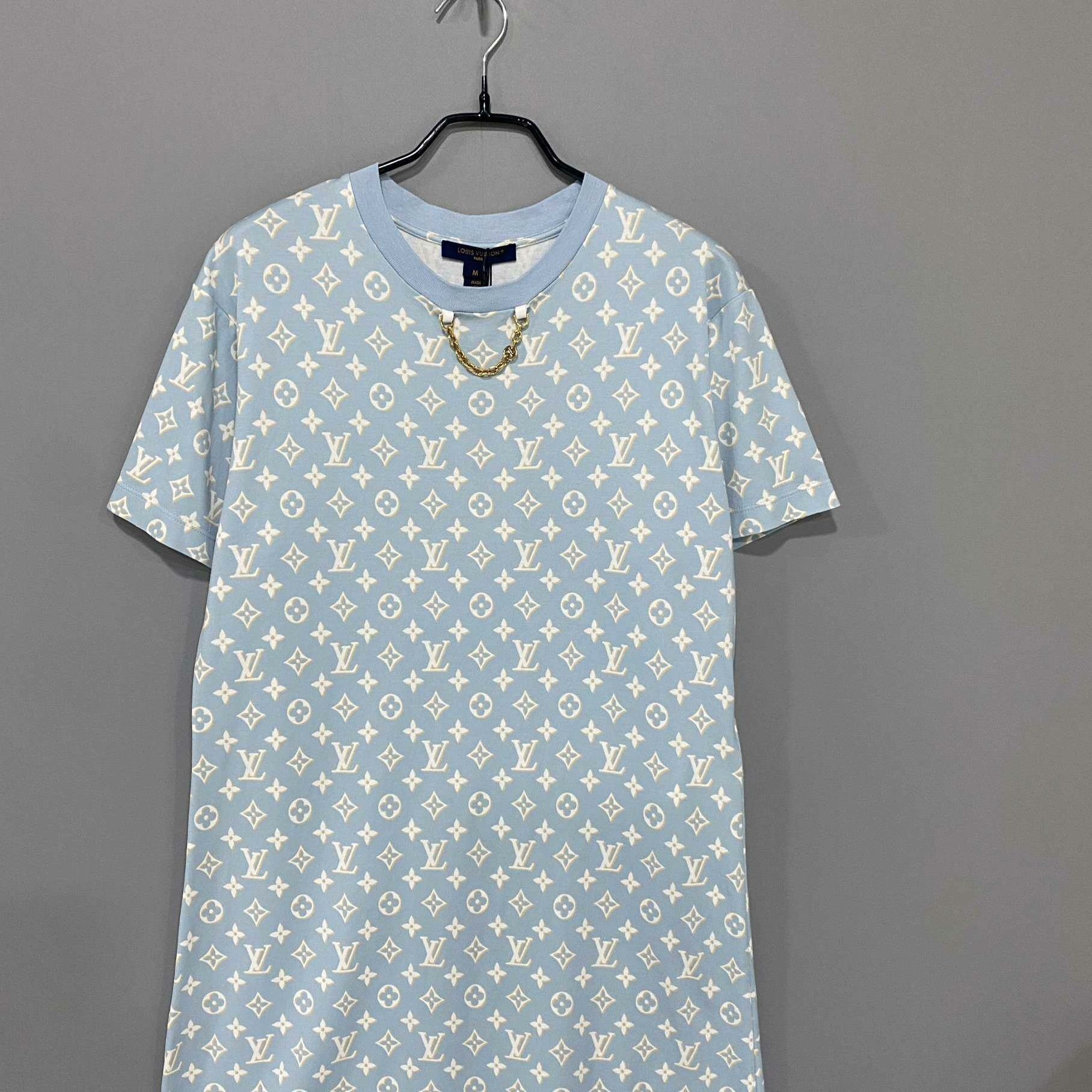 Louis Vuitton Louis Vuitton Blue Dress M Women Size M / US 6-8 / IT 42-44 - 2 Thumbnail