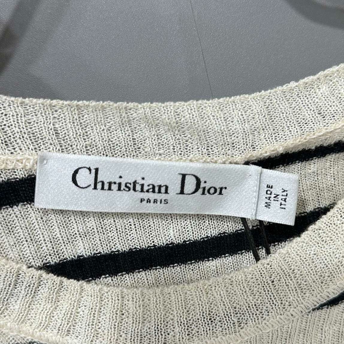Dior Dior Knit Striped Sweater it_36 Women Size XS / US 0-2 / IT 36-38 - 4 Thumbnail