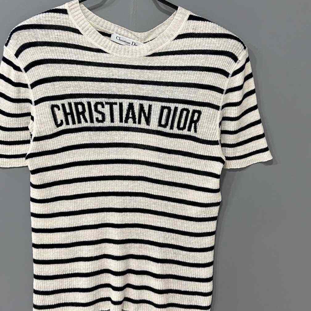 Dior Dior Knit Striped Sweater it_36 Women Size XS / US 0-2 / IT 36-38 - 2 Thumbnail