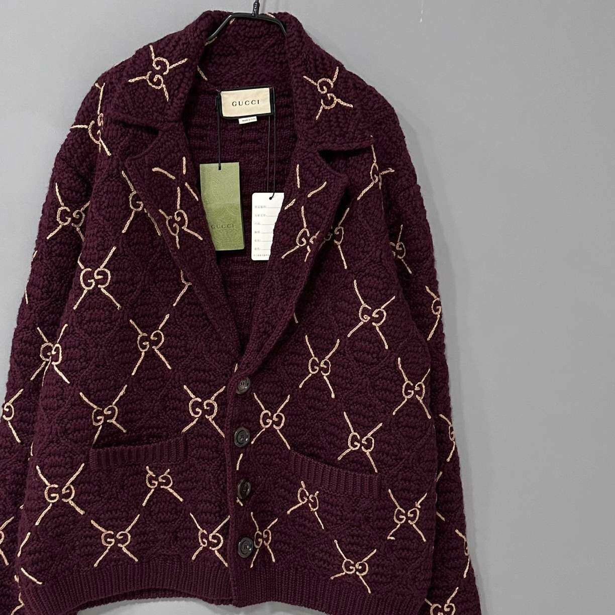 Gucci Gucci Knit Red Sweater l Men Size US L / EU 52-54 / 3 - 2 Thumbnail