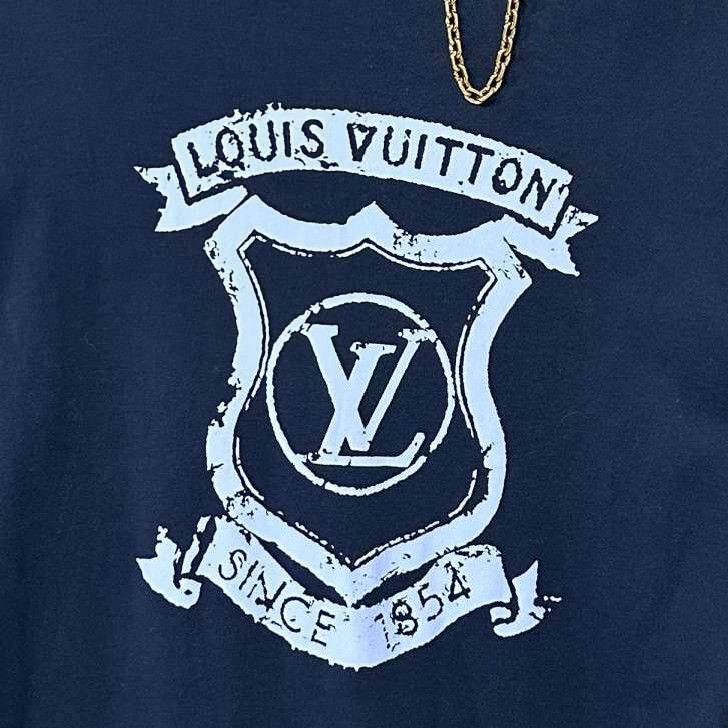 Louis Vuitton Louis Vuitton Retro Blue Dress L Women Size L / US 10 / IT 46 - 6 Thumbnail