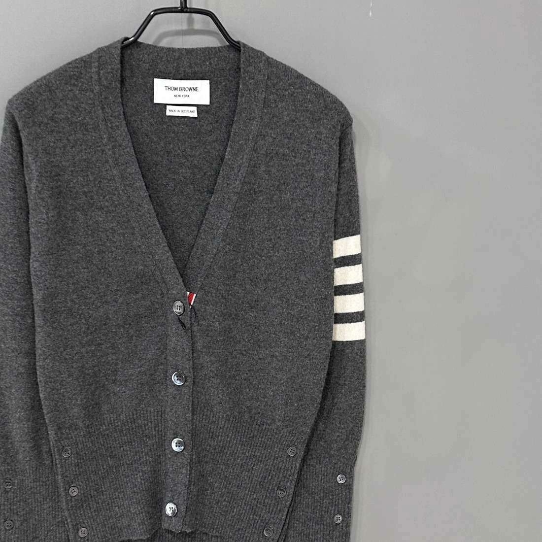 Thom Browne Thom Browne Brown Sweater it_42 Women Size M / US 6-8 / IT 42-44 - 2 Thumbnail