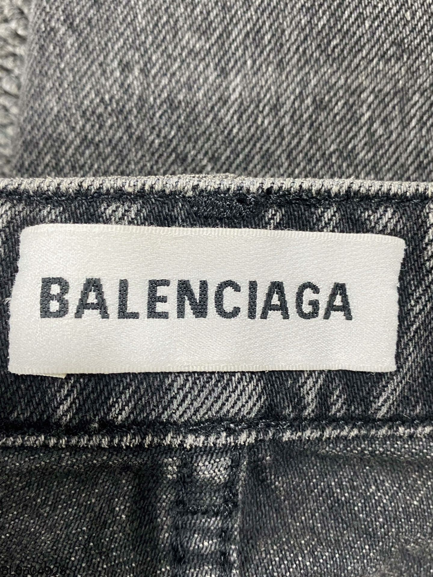 Balenciaga Balenciaga Retro Denim Gray Denim Jeans 27 Men Size US 27 - 4 Thumbnail