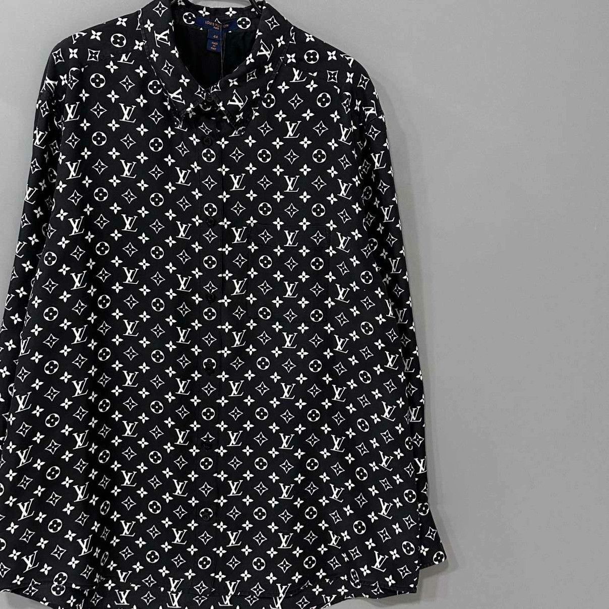 Louis Vuitton Louis Vuitton Silk Shirt s Men Size US S / EU 44-46 / 1 - 2 Thumbnail