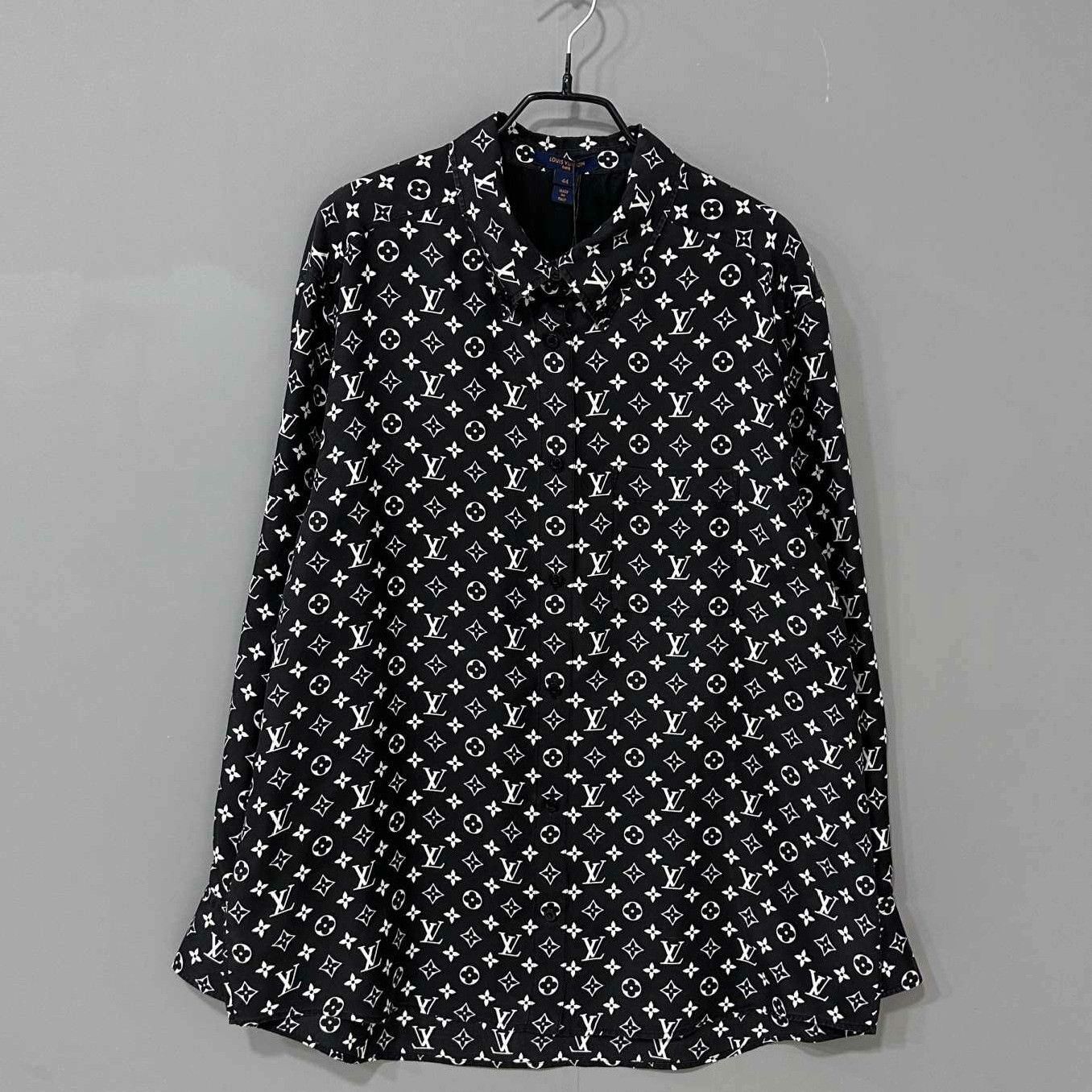 Louis Vuitton Louis Vuitton Silk Shirt s Men Size US S / EU 44-46 / 1 - 3 Thumbnail