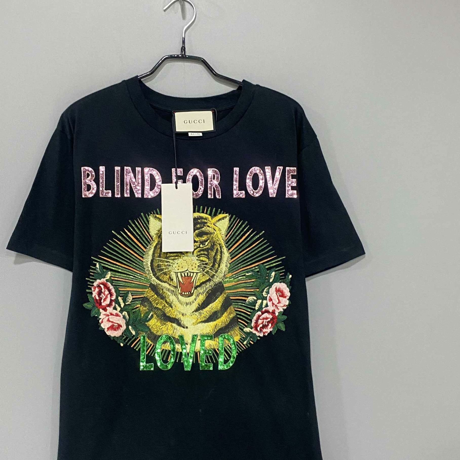 Gucci Gucci Tiger Black T-Shirt s Men Size US S / EU 44-46 / 1 - 2 Thumbnail