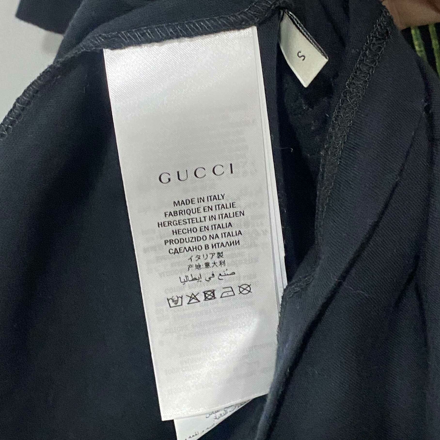 Gucci Gucci Tiger Black T-Shirt s Men Size US S / EU 44-46 / 1 - 4 Thumbnail