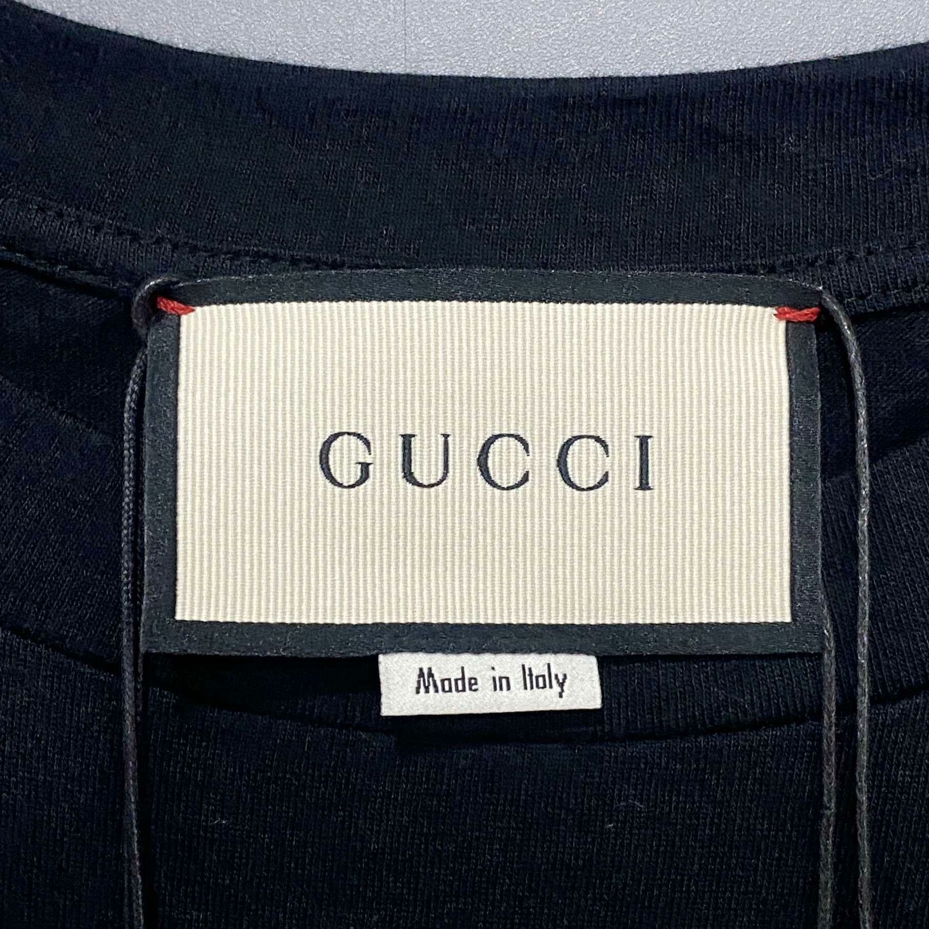 Gucci Gucci Tiger Black T-Shirt s Men Size US S / EU 44-46 / 1 - 5 Thumbnail