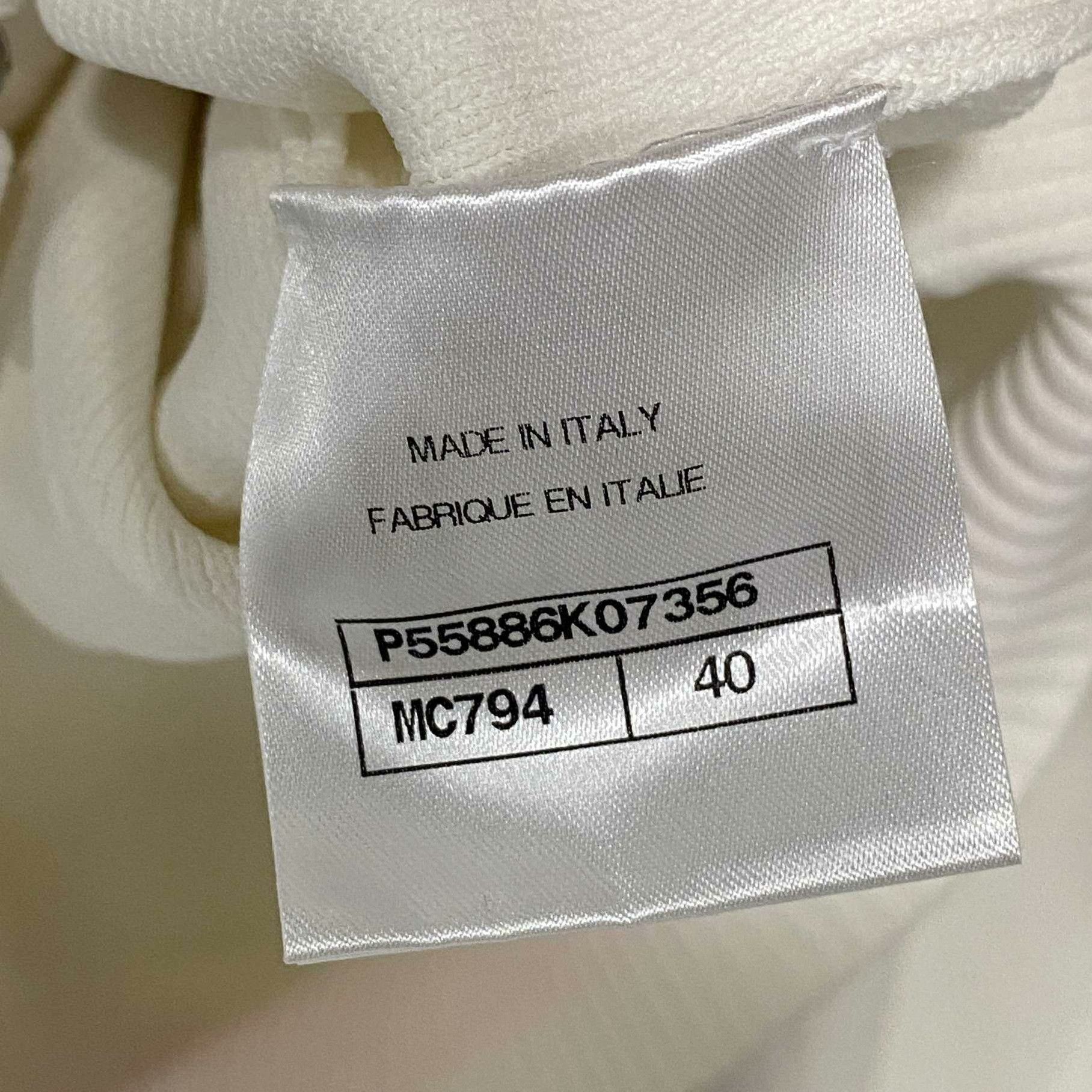 Chanel Chanel White Jacket it_40 Women Size S / US 4 / IT 40 - 5 Thumbnail
