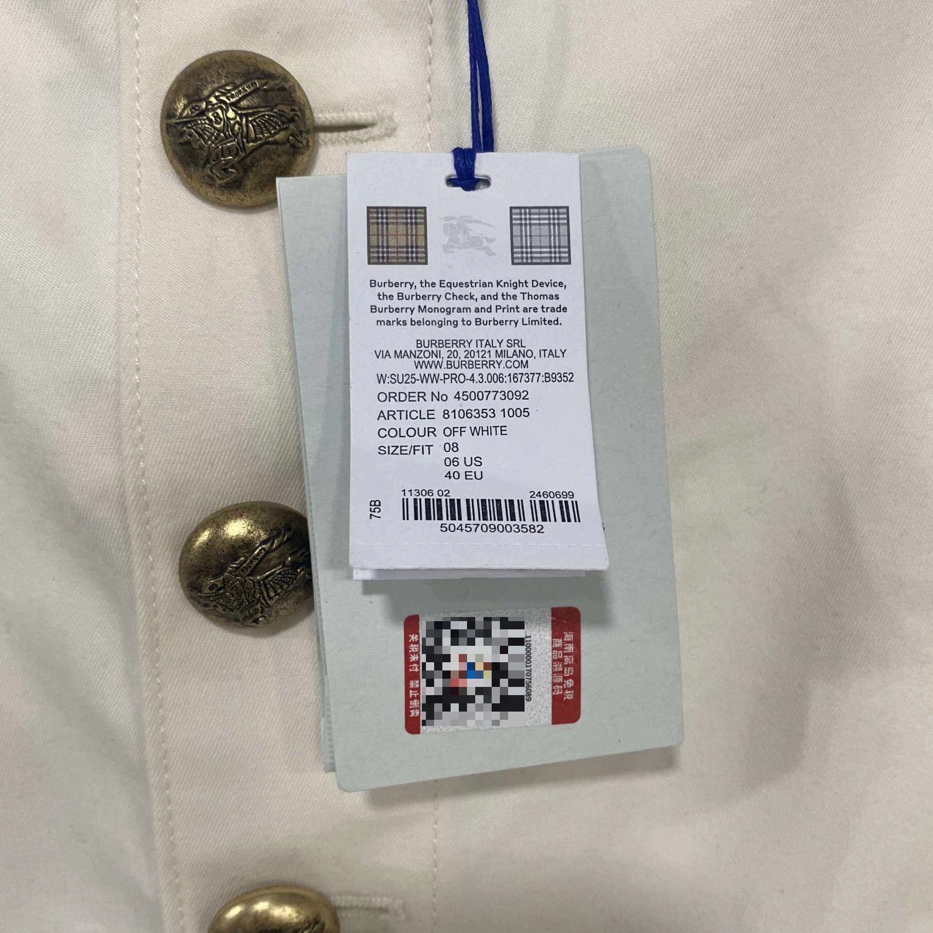 Burberry Burberry Denim Skirt uk_8 Women Size 27" / US 4 / IT 40 - 6 Thumbnail