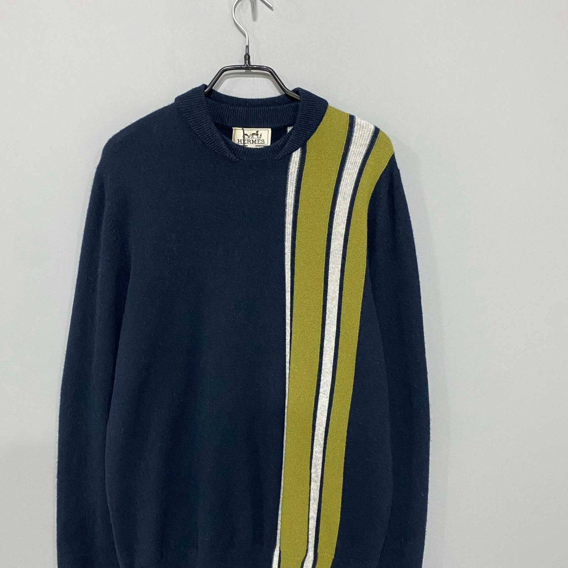 Hermes Hermes Blue Sweater S Women Size S / US 4 / IT 40 - 2 Thumbnail