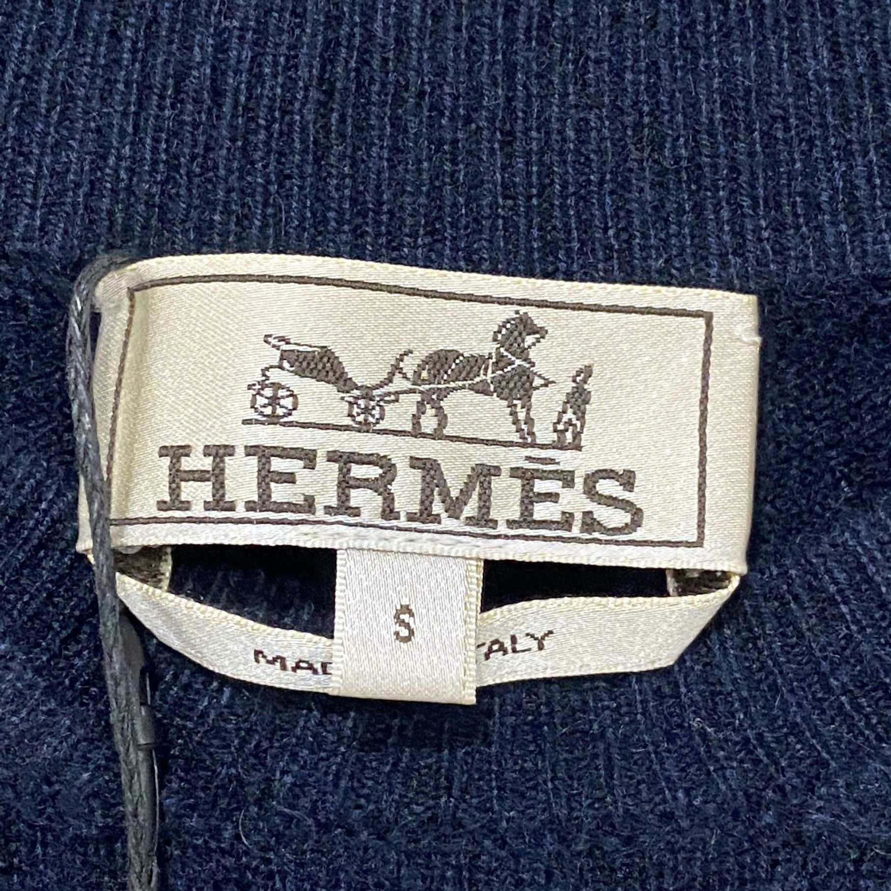 Hermes Hermes Blue Sweater S Women Size S / US 4 / IT 40 - 5 Thumbnail