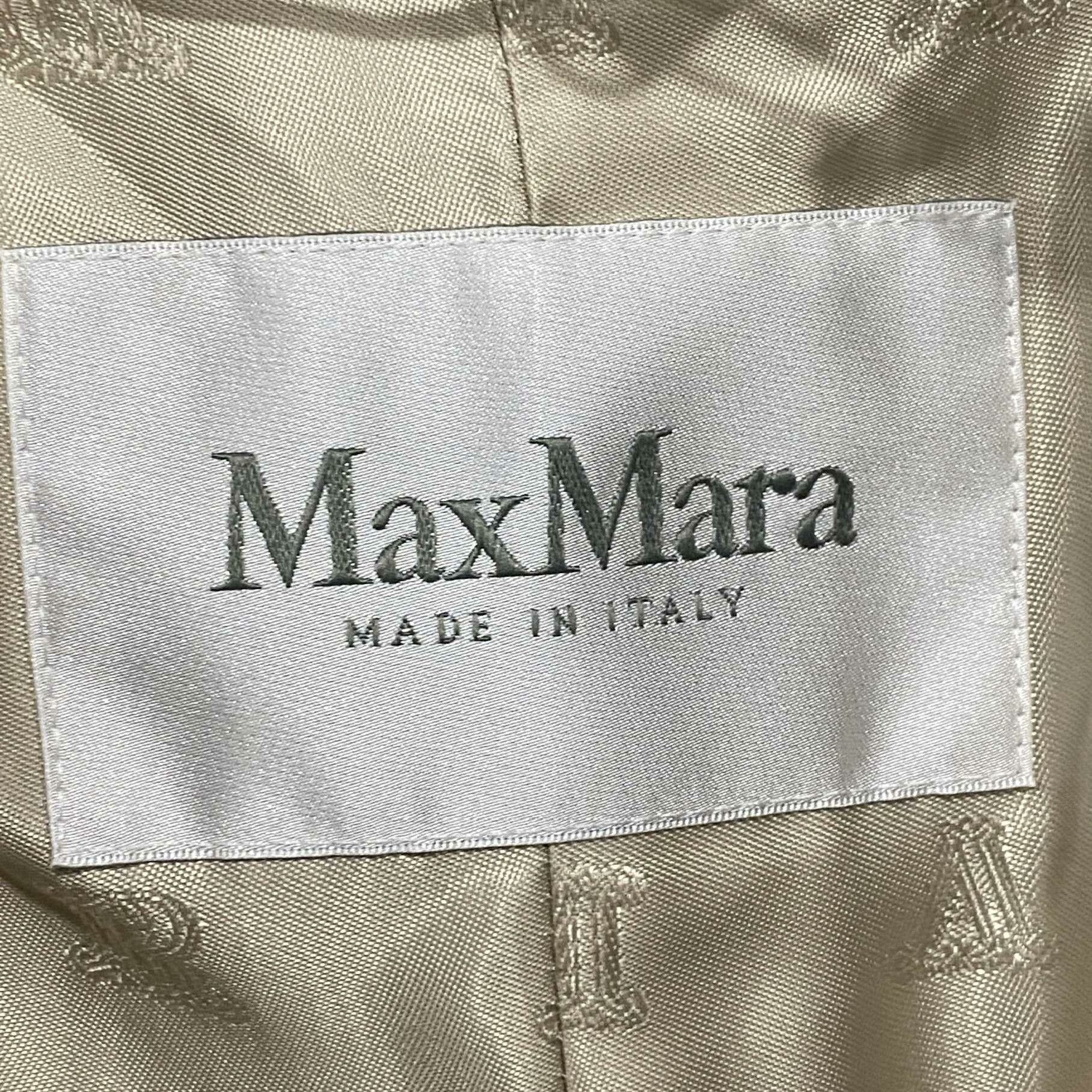Max Mara Max Mara Long Coat S Women Size S / US 4 / IT 40 - 4 Thumbnail