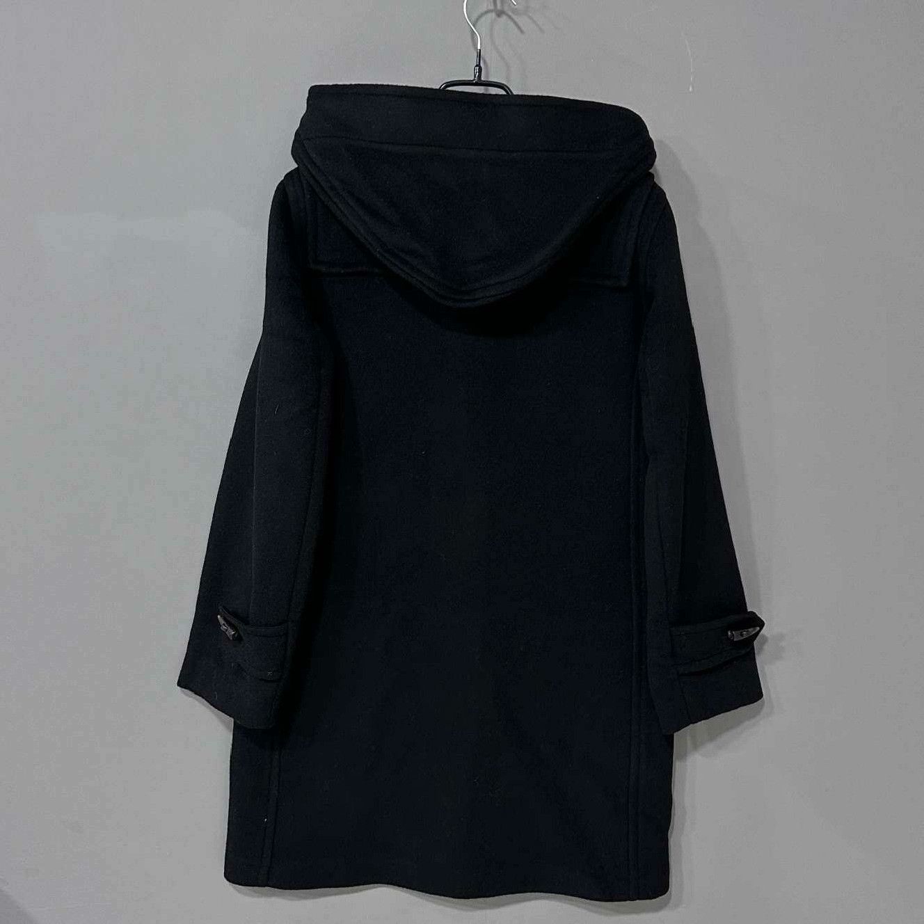 Burberry Burberry Wool Plaid Black Coat uk_4 Women Size XS / US 0-2 / IT 36-38 - 3 Thumbnail