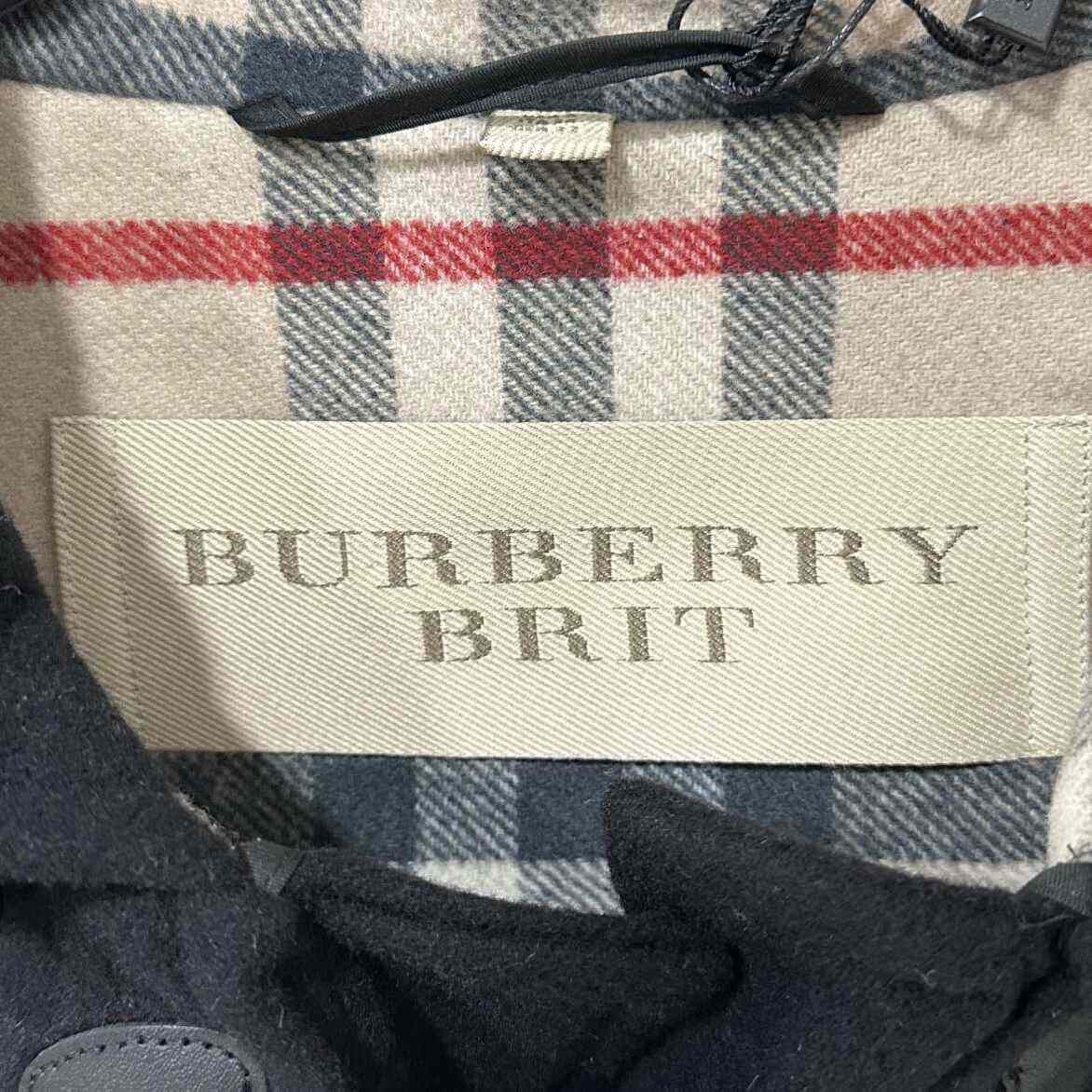 Burberry Burberry Wool Plaid Black Coat uk_4 Women Size XS / US 0-2 / IT 36-38 - 7 Thumbnail