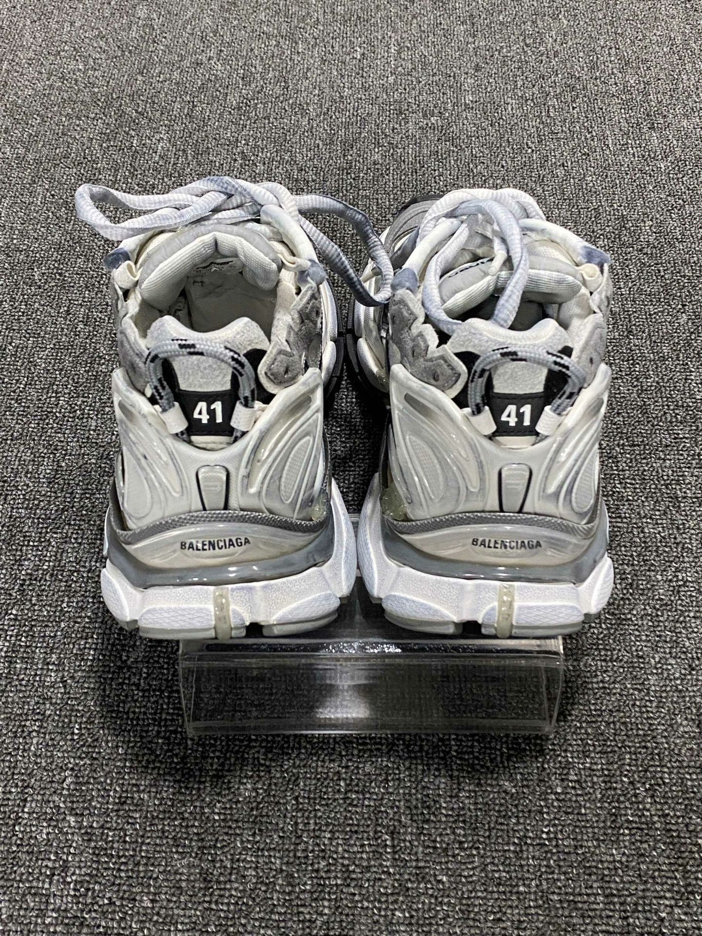 Balenciaga Balenciaga Running Gray Lowtop Sneakers 8.5 Men Size US 8.5 / EU 41-42 - 5 Thumbnail
