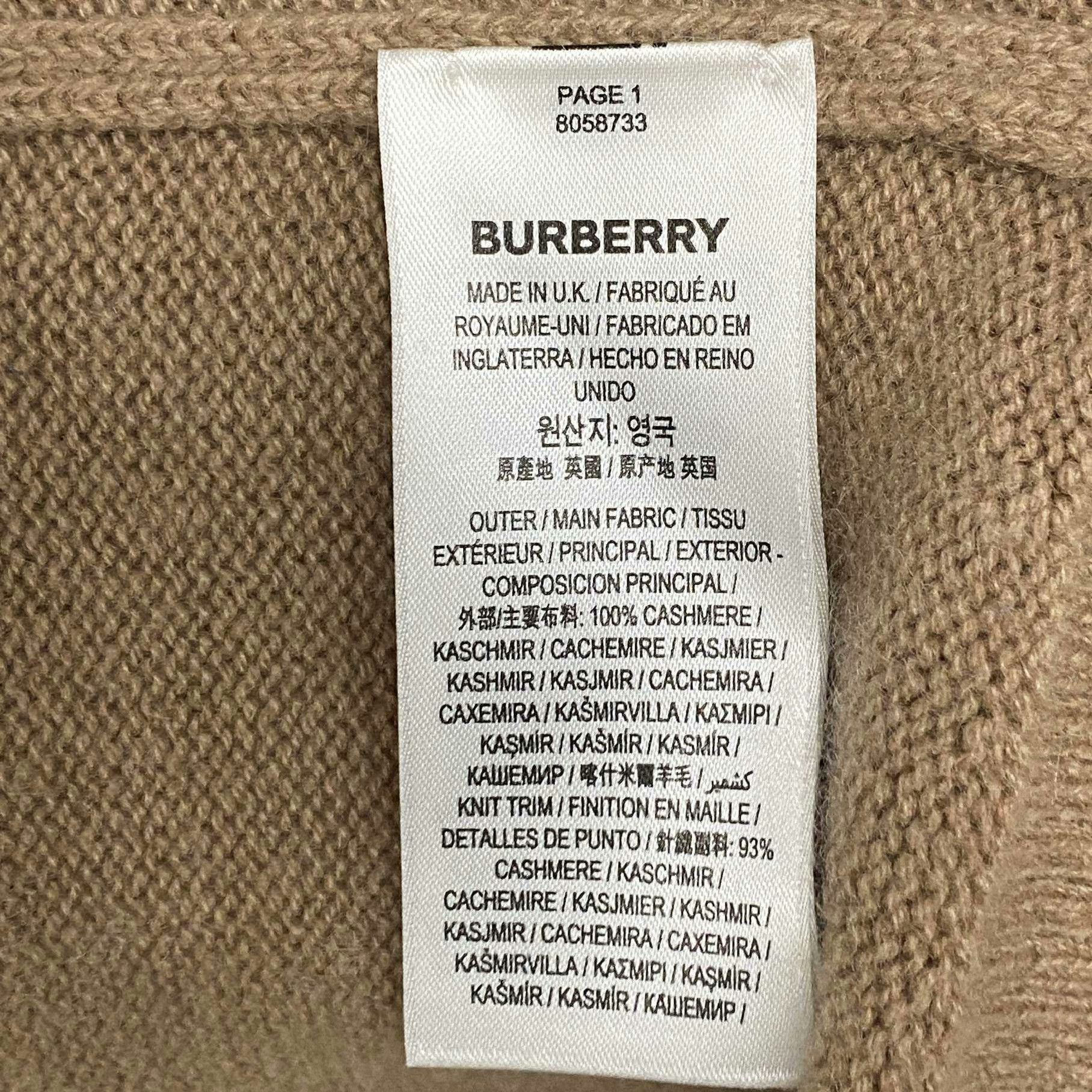 Burberry Burberry Knit Beige Sweater m Men Size US M / EU 48-50 / 2 - 5 Thumbnail