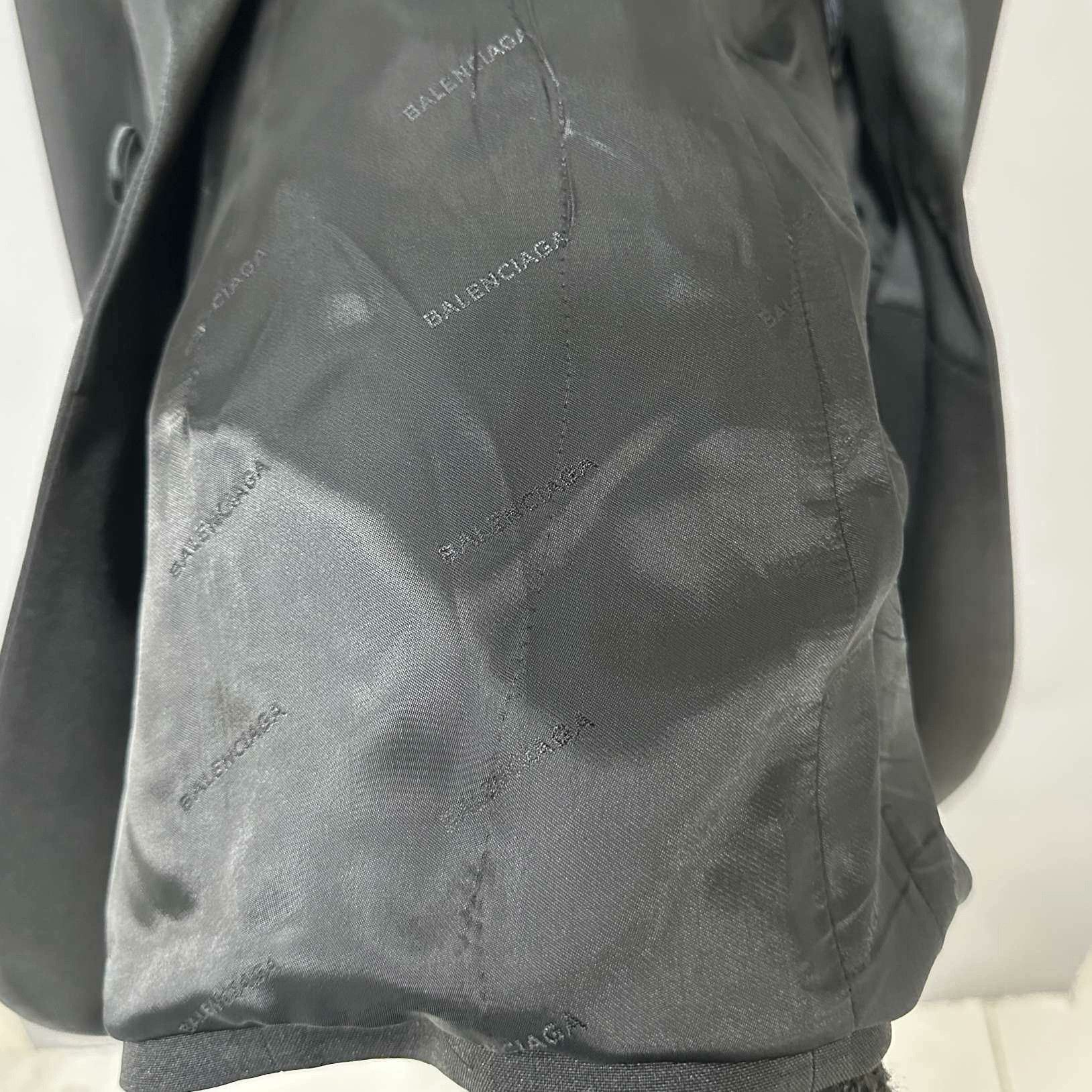 Balenciaga Balenciaga Formal Black Jacket M Women Size M / US 6-8 / IT 42-44 - 5 Thumbnail