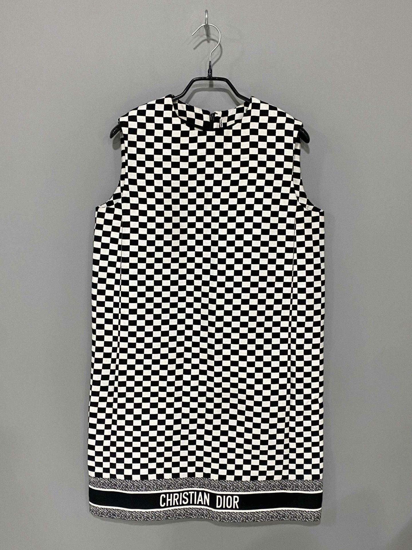 Dior Dior Checkered Black Dress it_36 Women Size XS / US 0-2 / IT 36-38 - 2 Thumbnail