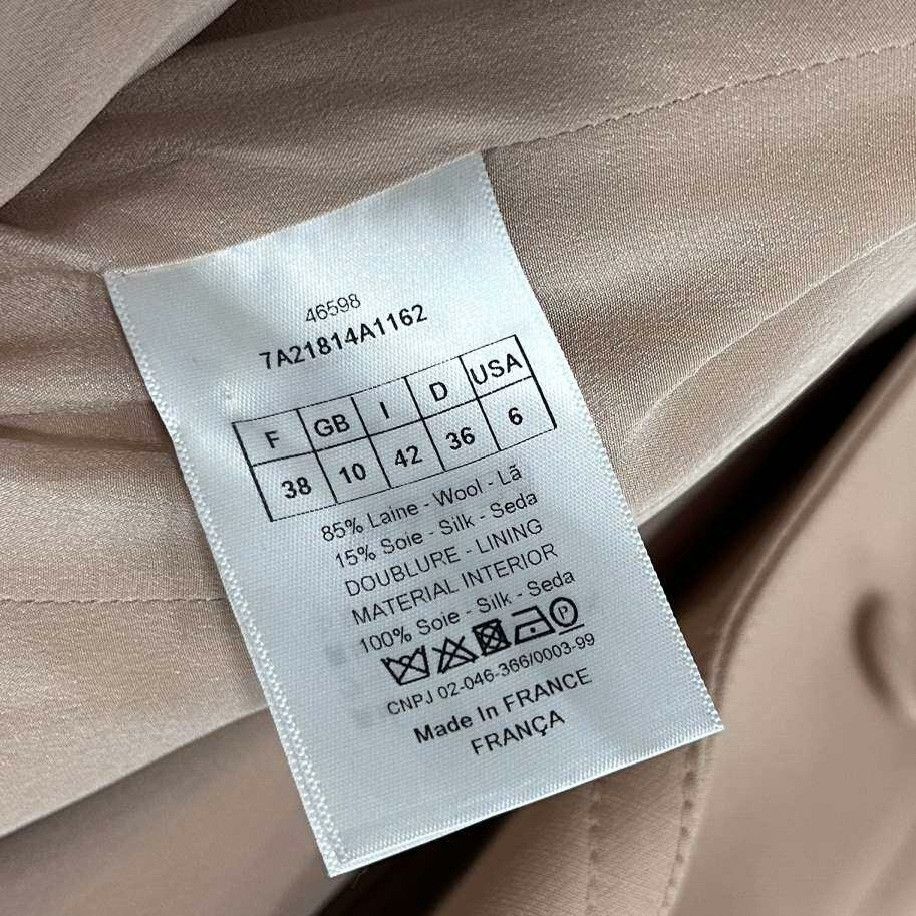 Dior Dior Wool Pink Coat it_38 Women Size XS / US 0-2 / IT 36-38 - 4 Thumbnail