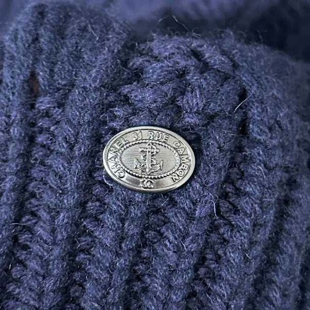 Chanel Chanel Knit Blue Sweater it_38 Women Size XS / US 0-2 / IT 36-38 - 6 Thumbnail