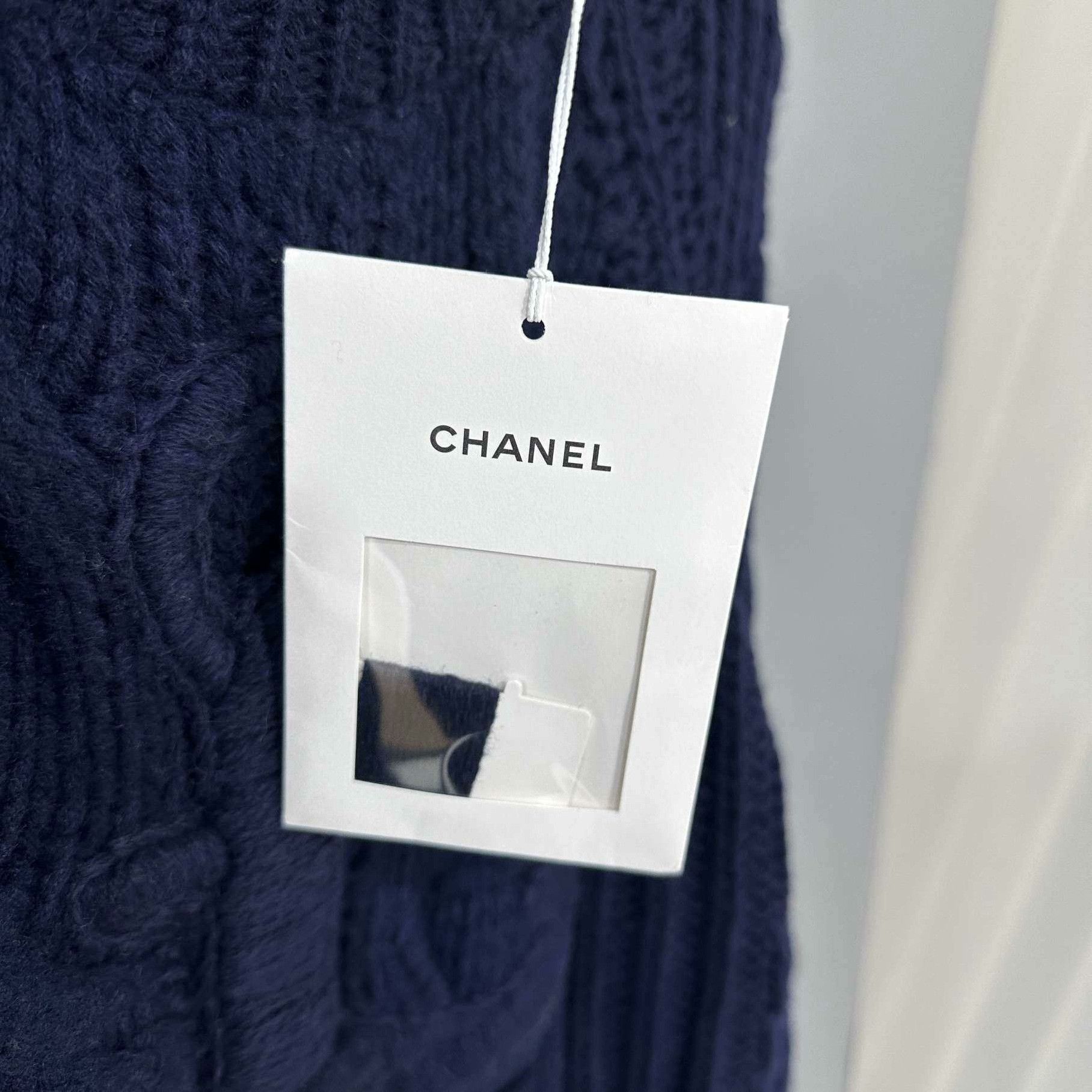 Chanel Chanel Knit Blue Sweater it_38 Women Size XS / US 0-2 / IT 36-38 - 4 Thumbnail