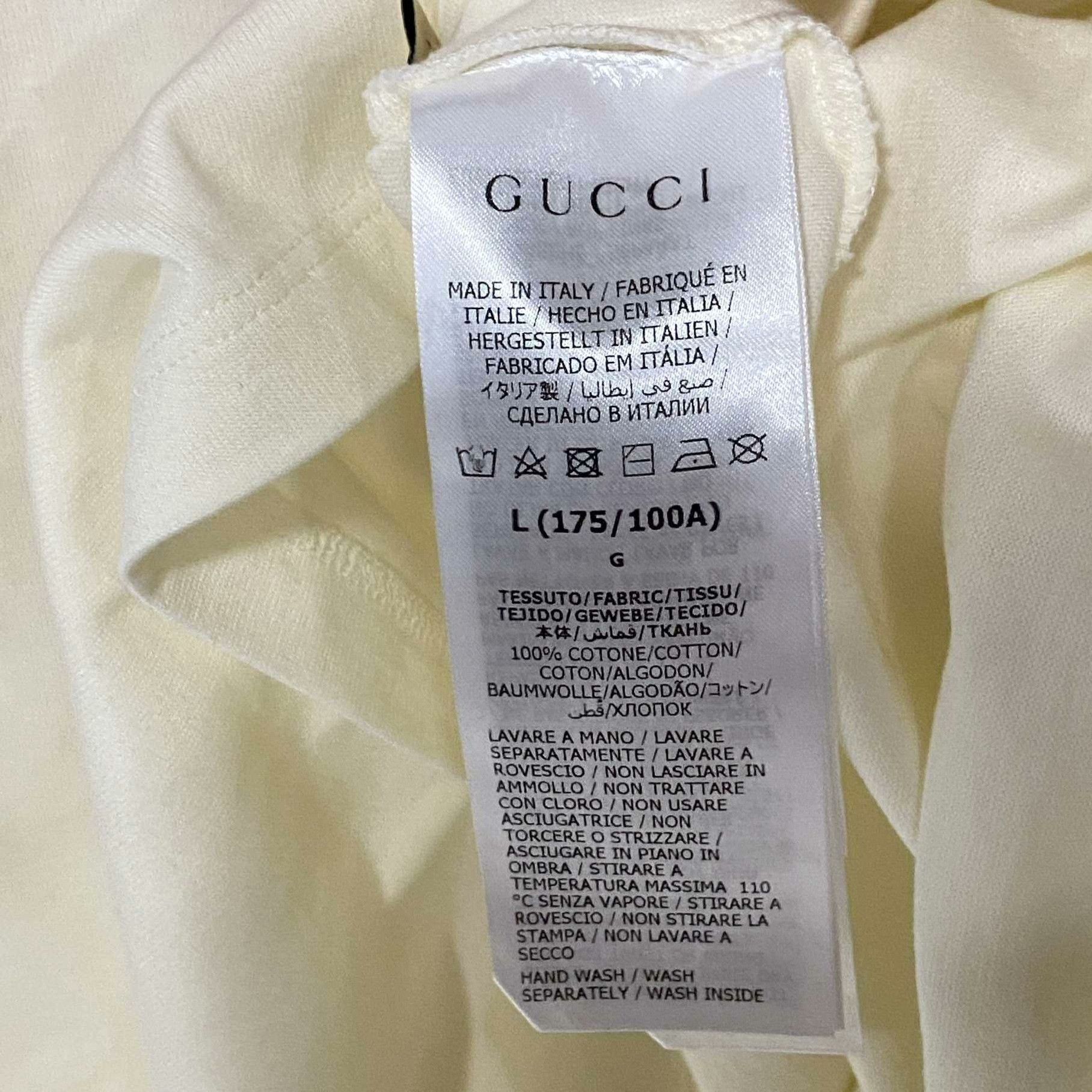 Gucci Gucci Retro T-Shirt l Men Size US L / EU 52-54 / 3 - 4 Thumbnail