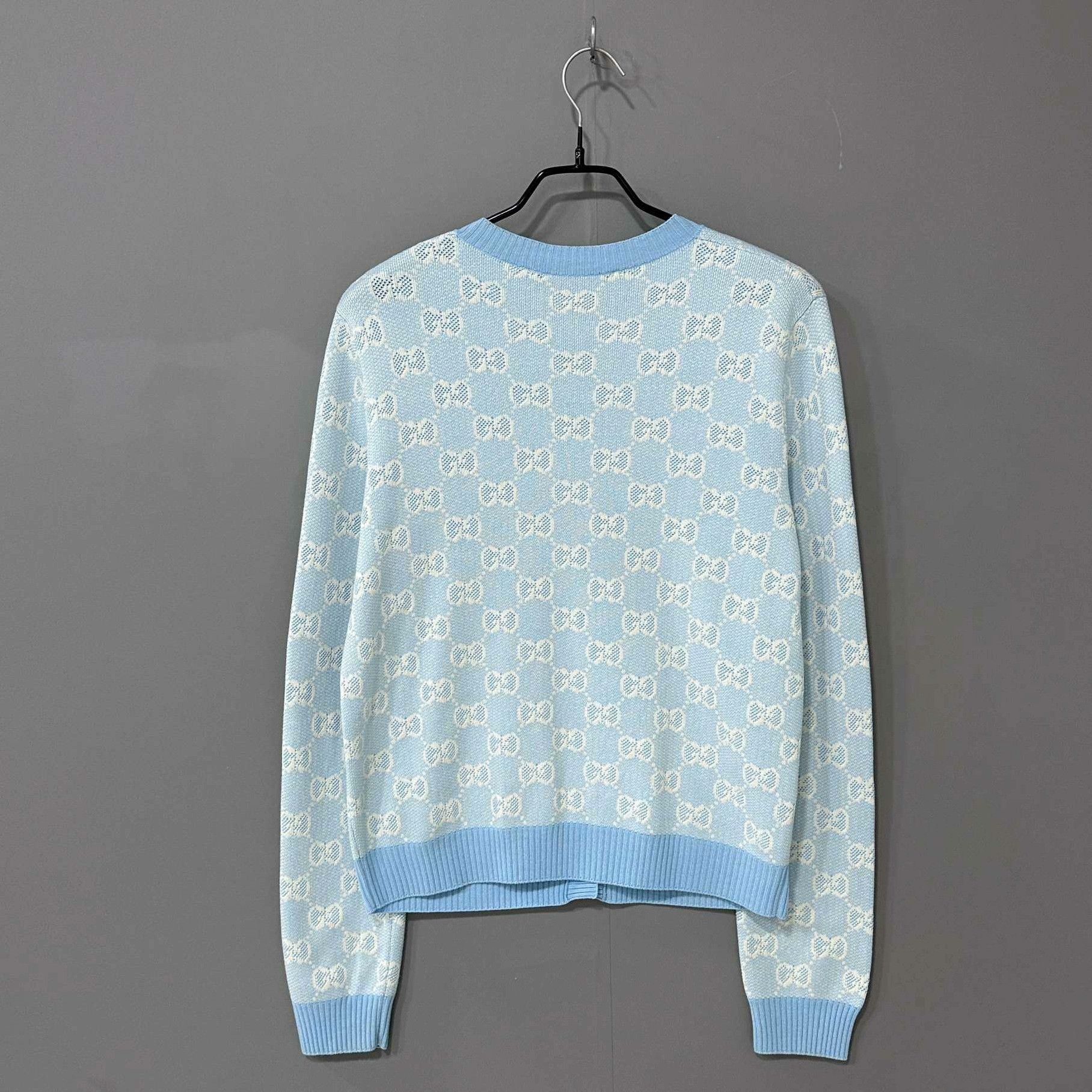 Gucci Gucci Blue Sweater M Women Size M / US 6-8 / IT 42-44 - 3 Thumbnail