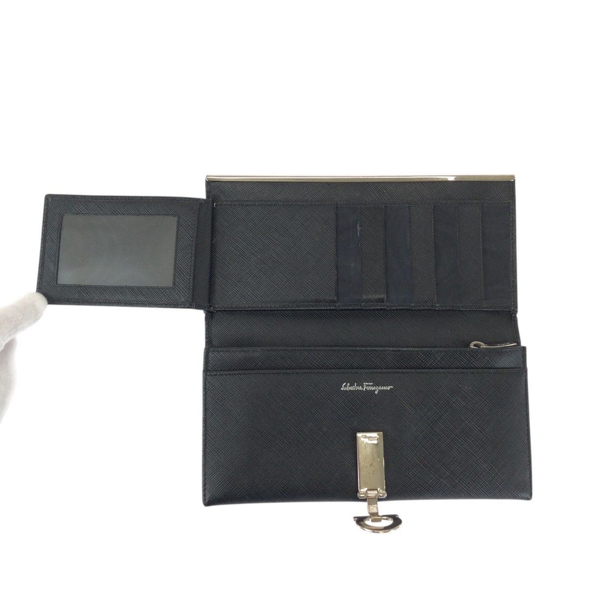 Salvatore Ferragamo Salvatore Ferragamo Salvatore Ferragamo Leather Long Wallet Leather Long Wallet 1K22-264433 DUTY FREE for USA Size ONE SIZE - 8 Thumbnail