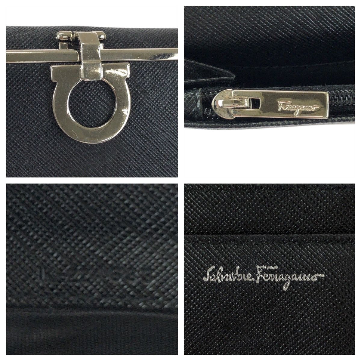 Salvatore Ferragamo Salvatore Ferragamo Salvatore Ferragamo Leather Long Wallet Leather Long Wallet 1K22-264433 DUTY FREE for USA Size ONE SIZE - 5 Thumbnail