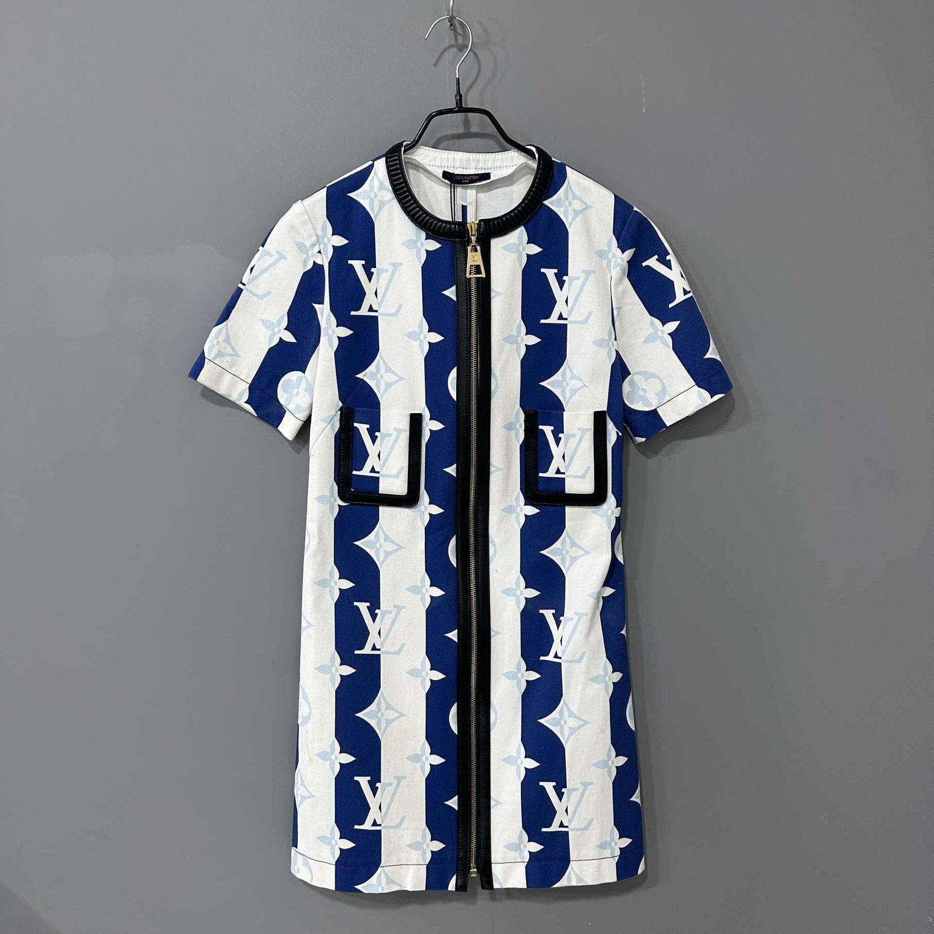 Louis Vuitton Louis Vuitton Striped Blue T-Shirt S Women Size S / US 4 / IT 40 - 3 Thumbnail