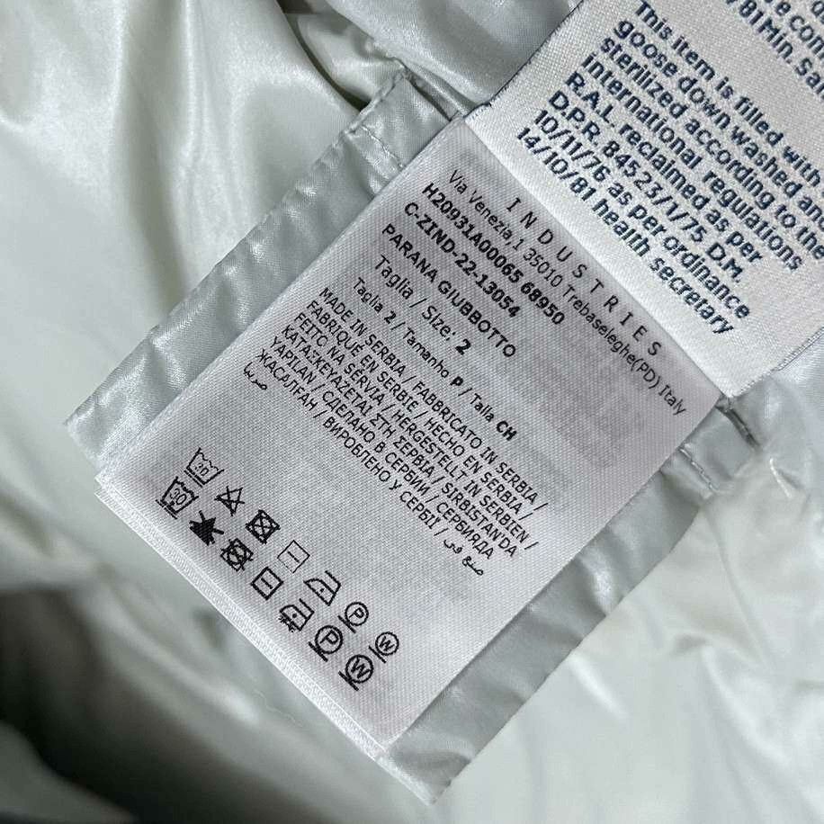 Moncler Moncler Down White Heavy Coat s Men Size US S / EU 44-46 / 1 - 5 Thumbnail