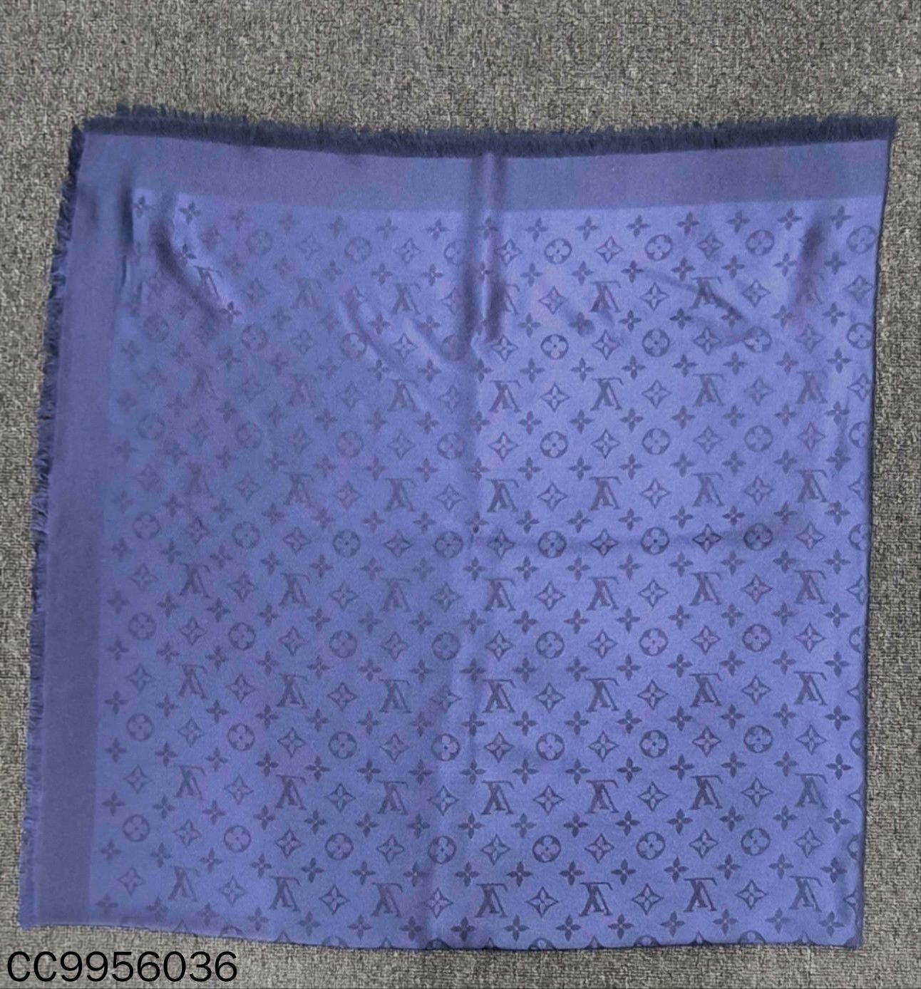 Louis Vuitton Louis Vuitton Purple Scarf one size Men Size ONE SIZE - 2 Thumbnail