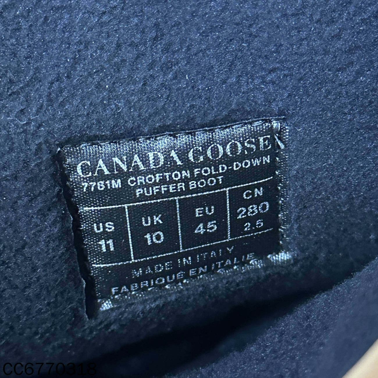 Canada Goose Canada Goose Thermal Black Boots 12 Men Size US 12 / EU 45 - 7 Thumbnail