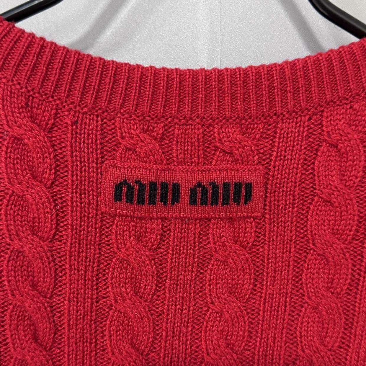 Miu Miu Miu Miu Knit Sweater L Women Size L / US 10 / IT 46 - 4 Thumbnail