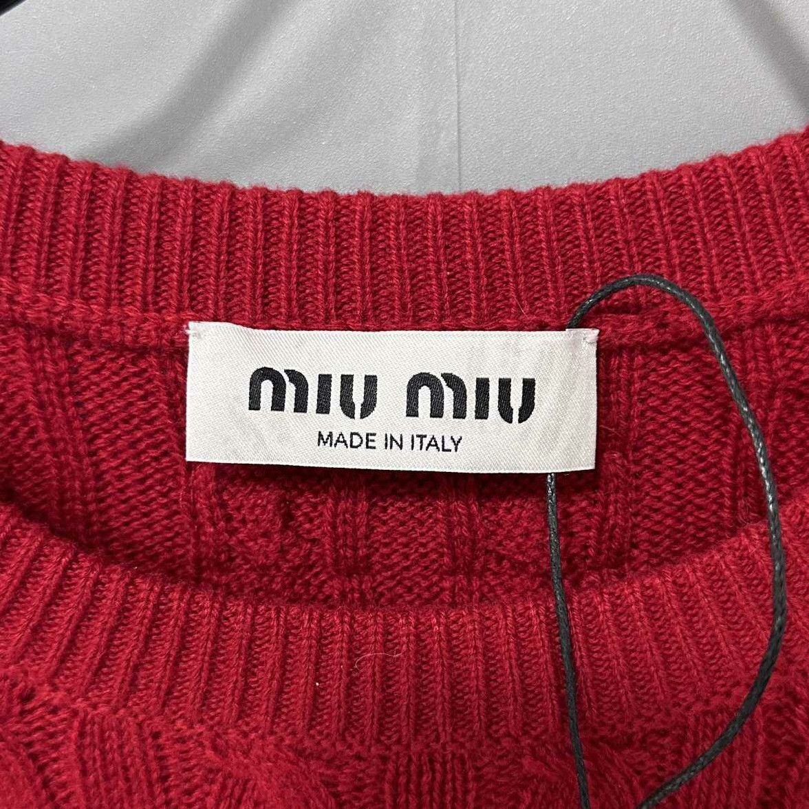 Miu Miu Miu Miu Knit Sweater L Women Size L / US 10 / IT 46 - 5 Thumbnail