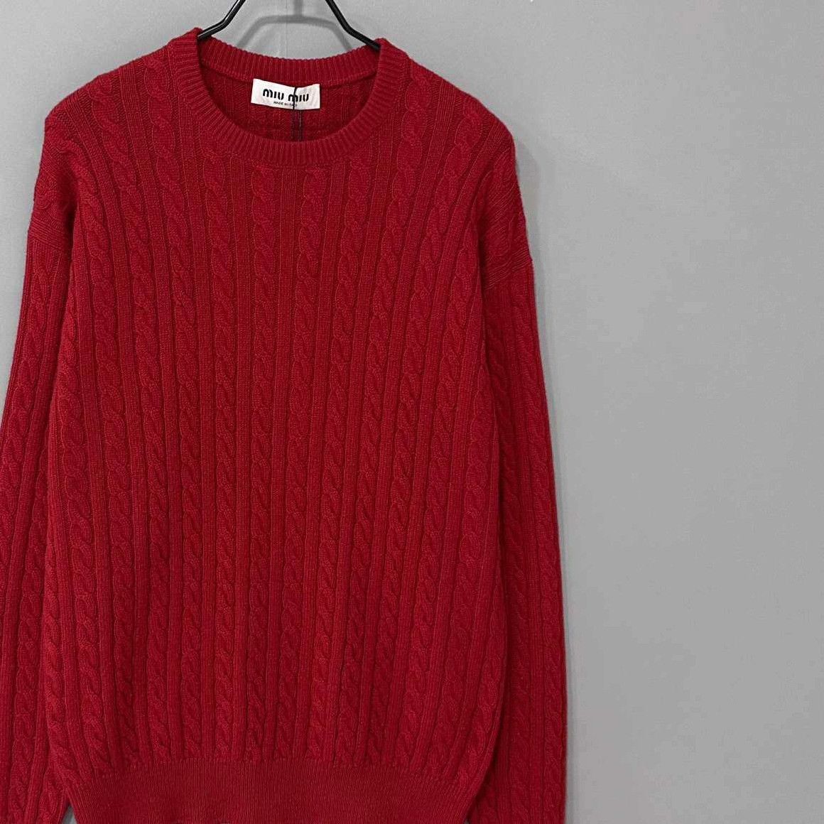 Miu Miu Miu Miu Knit Sweater L Women Size L / US 10 / IT 46 - 2 Thumbnail
