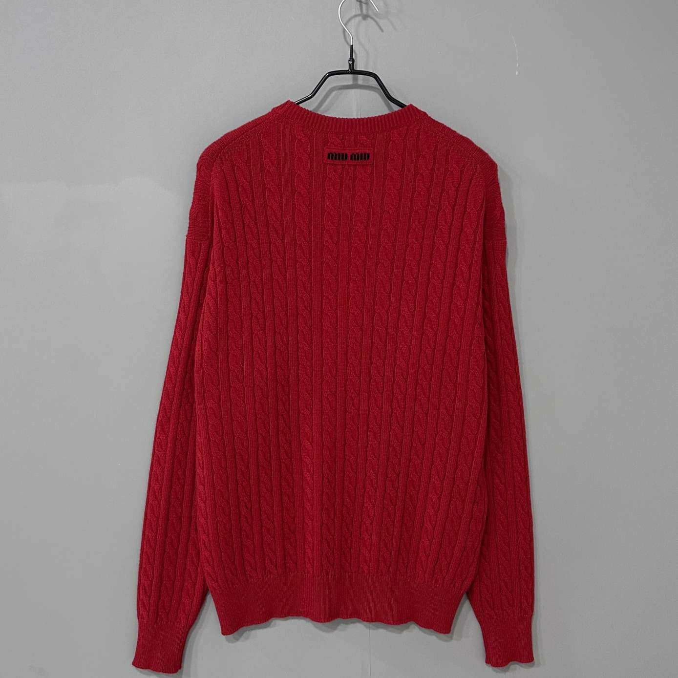 Miu Miu Miu Miu Knit Sweater L Women Size L / US 10 / IT 46 - 3 Thumbnail