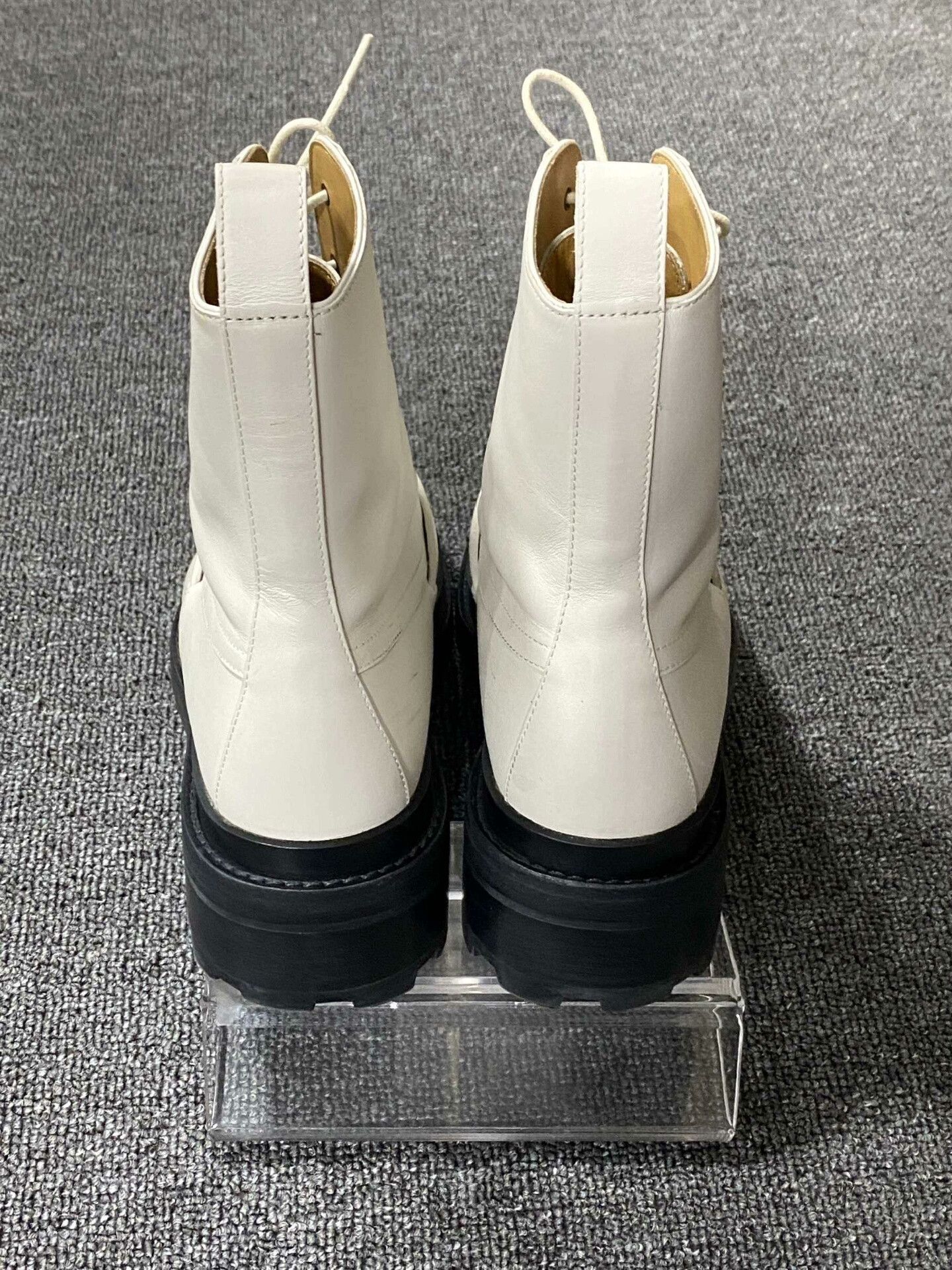 Hermes Hermes White Boots us_7-5 Women Size US 7.5 / IT 37.5 - 5 Thumbnail