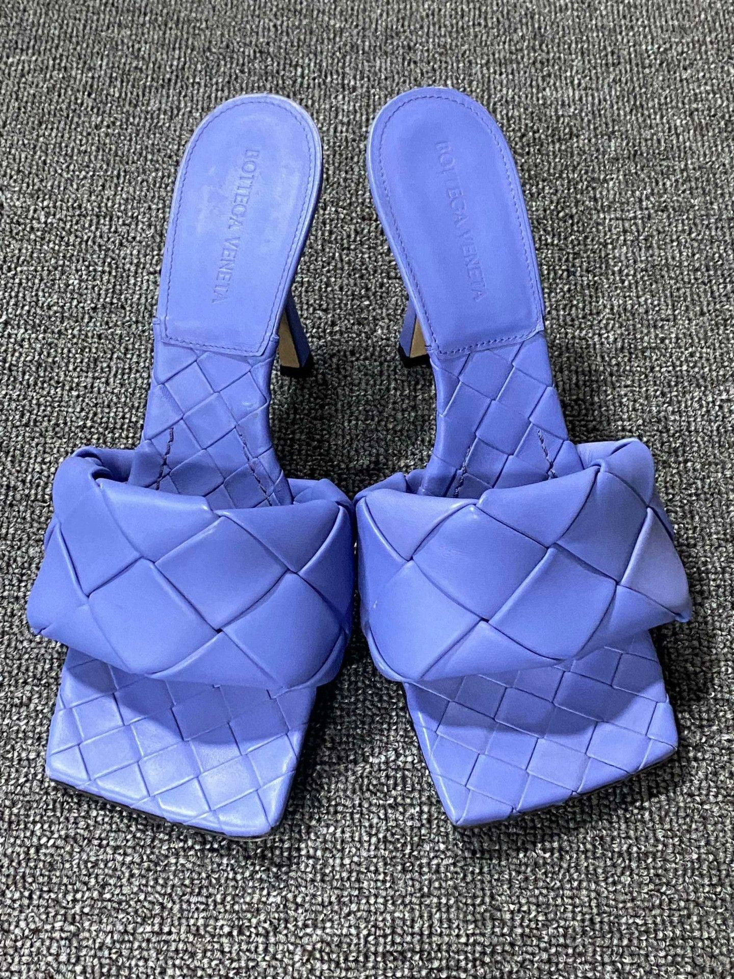 Bottega Veneta Bottega Veneta Knit Blue Sandals us_10 Women Size US 10 / IT 40 - 2 Thumbnail