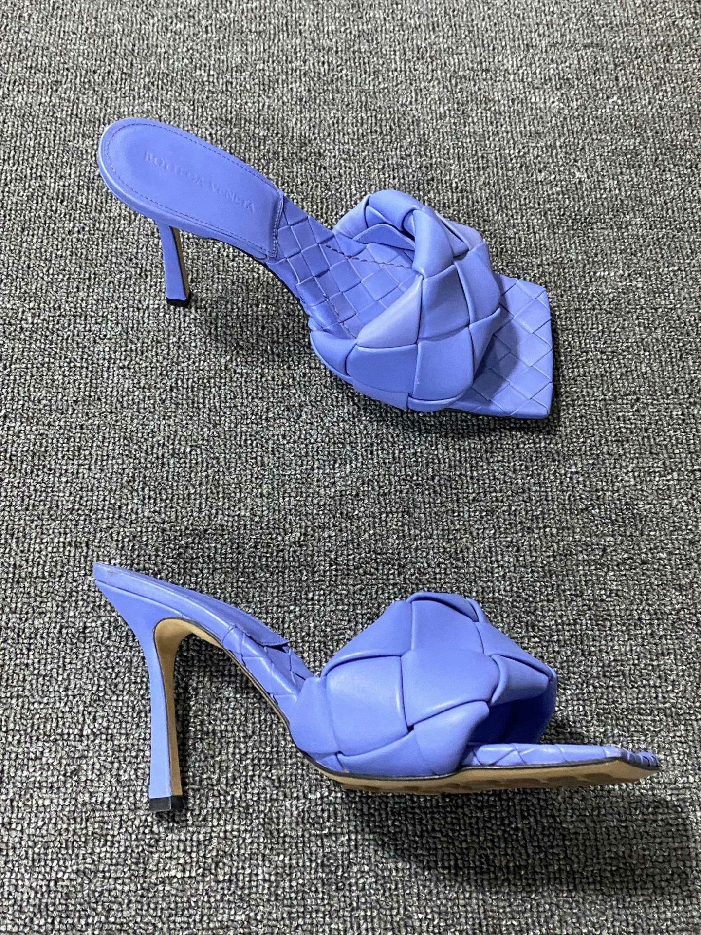 Bottega Veneta Bottega Veneta Knit Blue Sandals us_10 Women Size US 10 / IT 40 - 4 Thumbnail