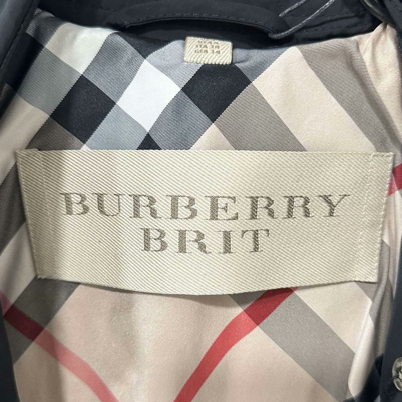 Burberry Burberry Black Coat 6 Women Size XS / US 0-2 / IT 36-38 - 4 Thumbnail