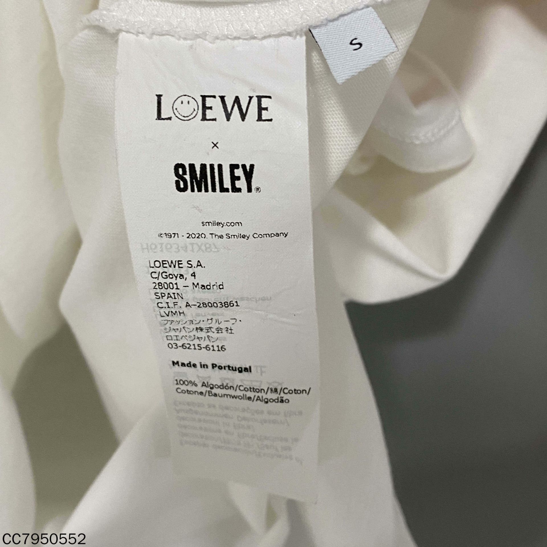 Loewe Loewe Retro T-Shirt s Men Size US S / EU 44-46 / 1 - 5 Thumbnail