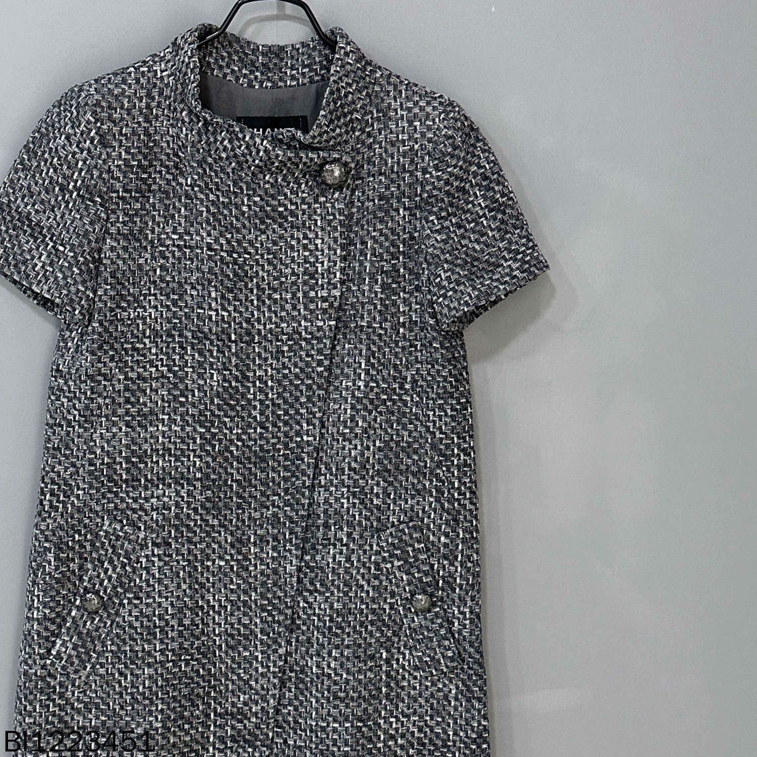 Chanel Chanel Gray Dress it_38 Women Size XS / US 0-2 / IT 36-38 - 2 Thumbnail