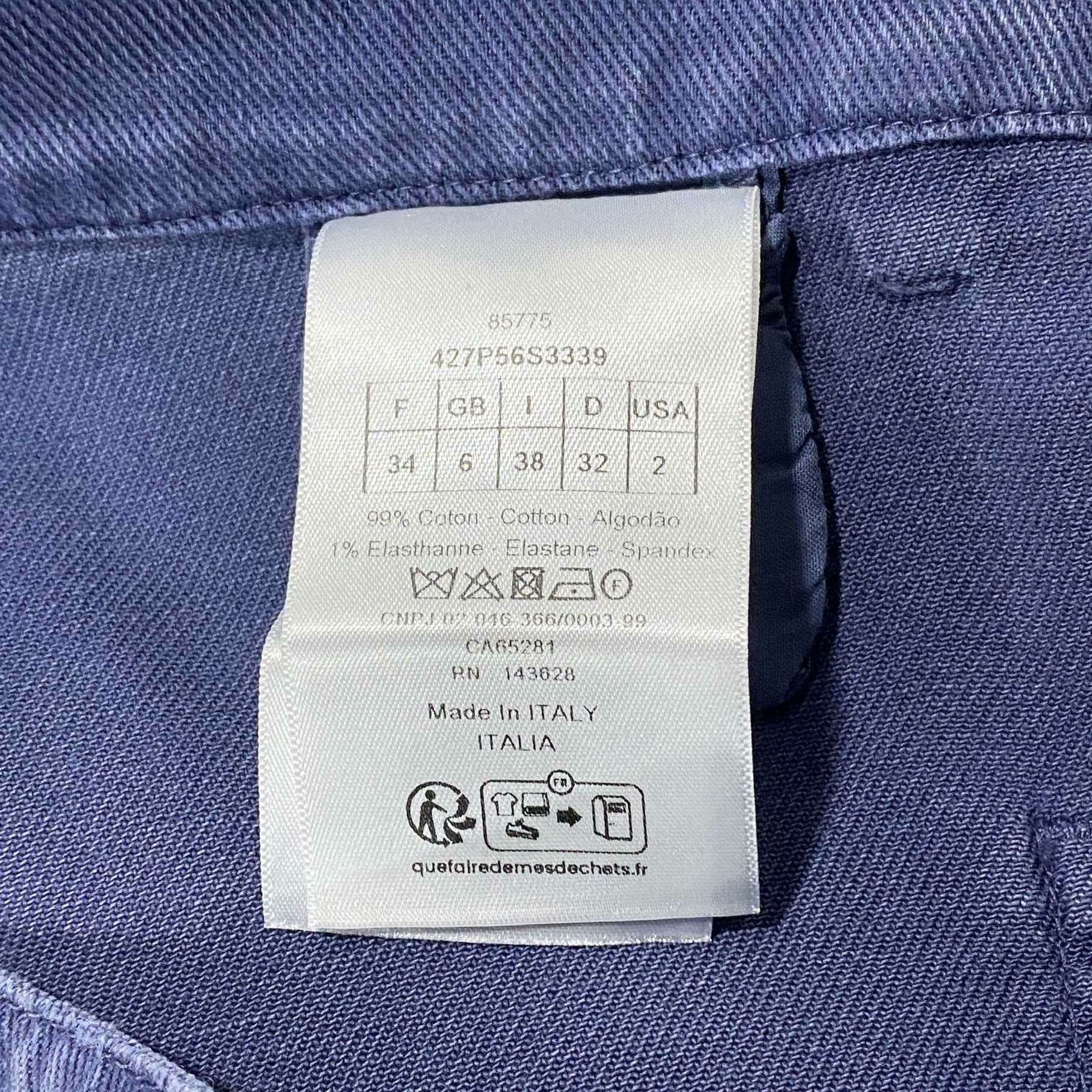 Dior Dior Washed Blue Casual Pants 28 Men Size US 28 / EU 44 - 5 Thumbnail