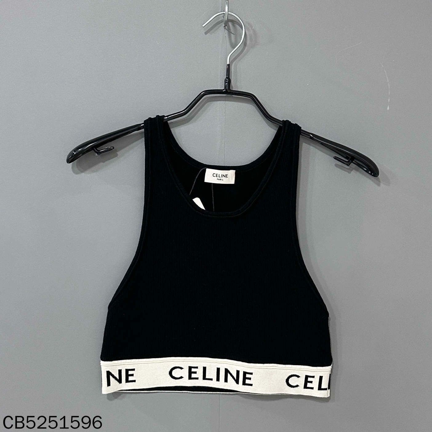 Celine Celine Retro Black Tank Top M Women Size M / US 6-8 / IT 42-44 - 4 Thumbnail