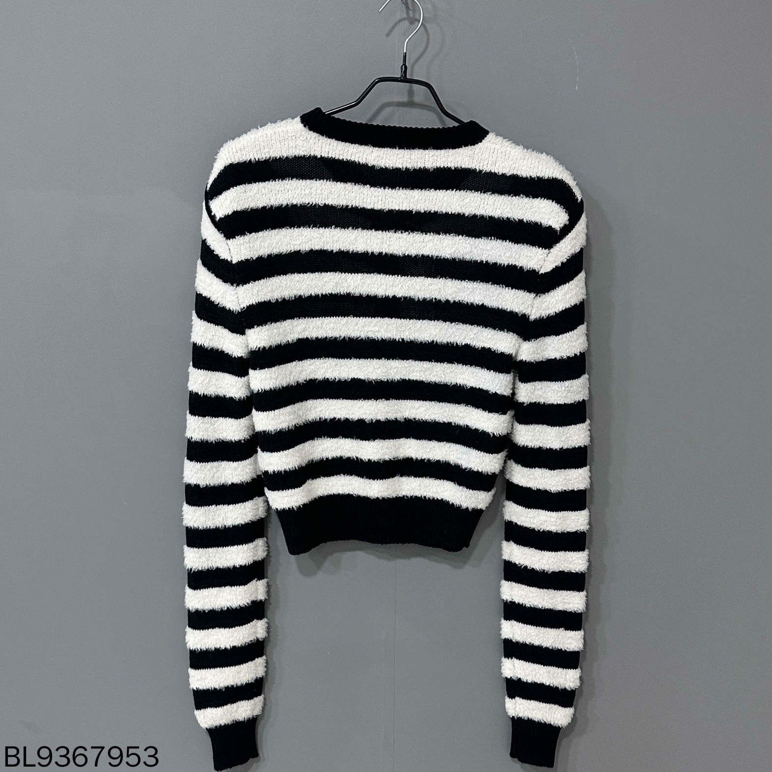Balmain Balmain Striped Black Sweater M Women Size M / US 6-8 / IT 42-44 - 3 Thumbnail